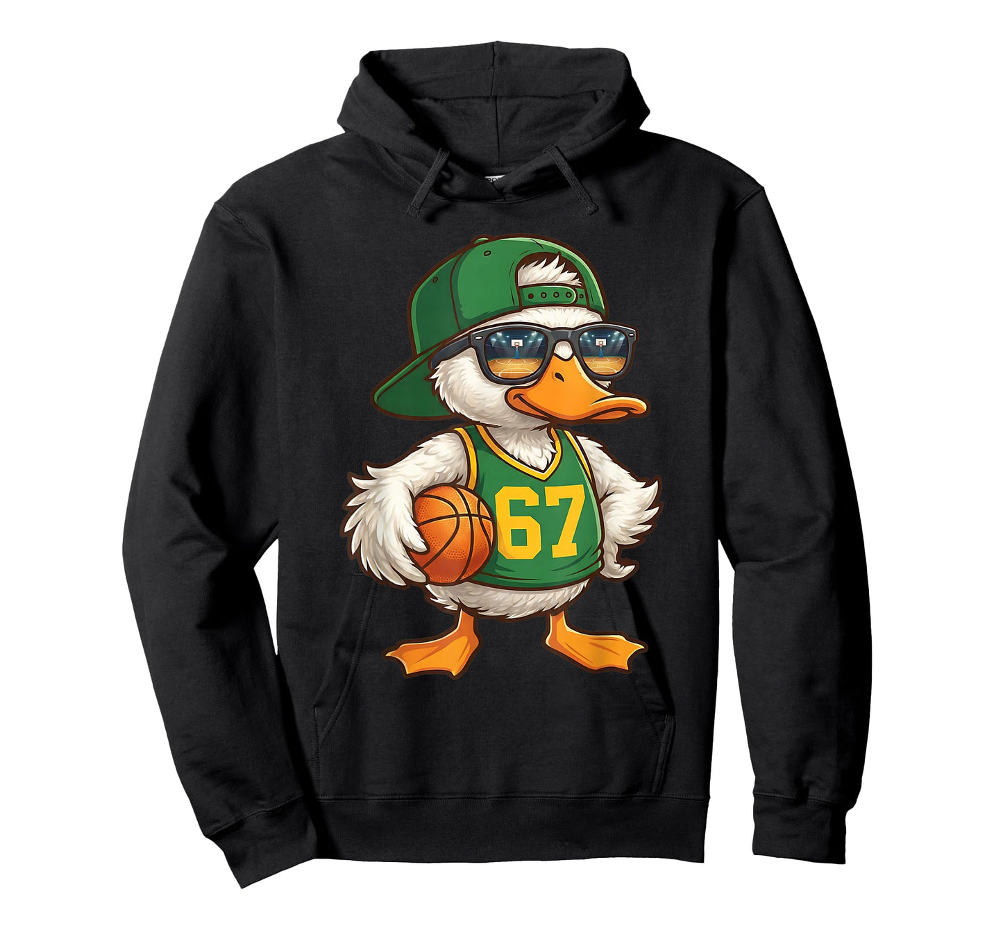 Duck Basketball 67 Gen Alpha Slang Sports Men Boys Kids T-Shirt