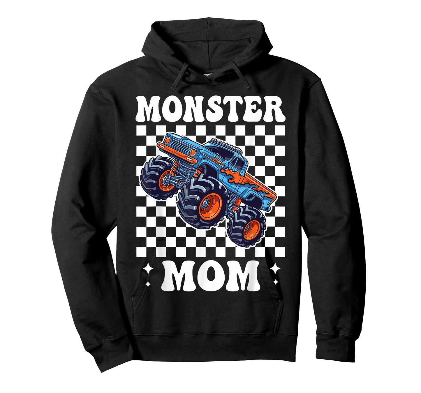 Monster Truck Mom Family Matching Monster Trucks Birthday T-Shirt