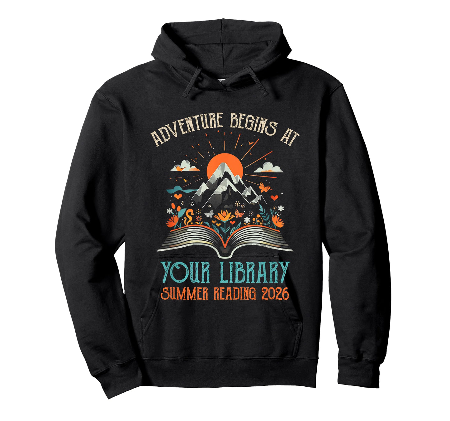 Adventure Begins At Your Library Summer Reading 2026 Vintage T-Shirt