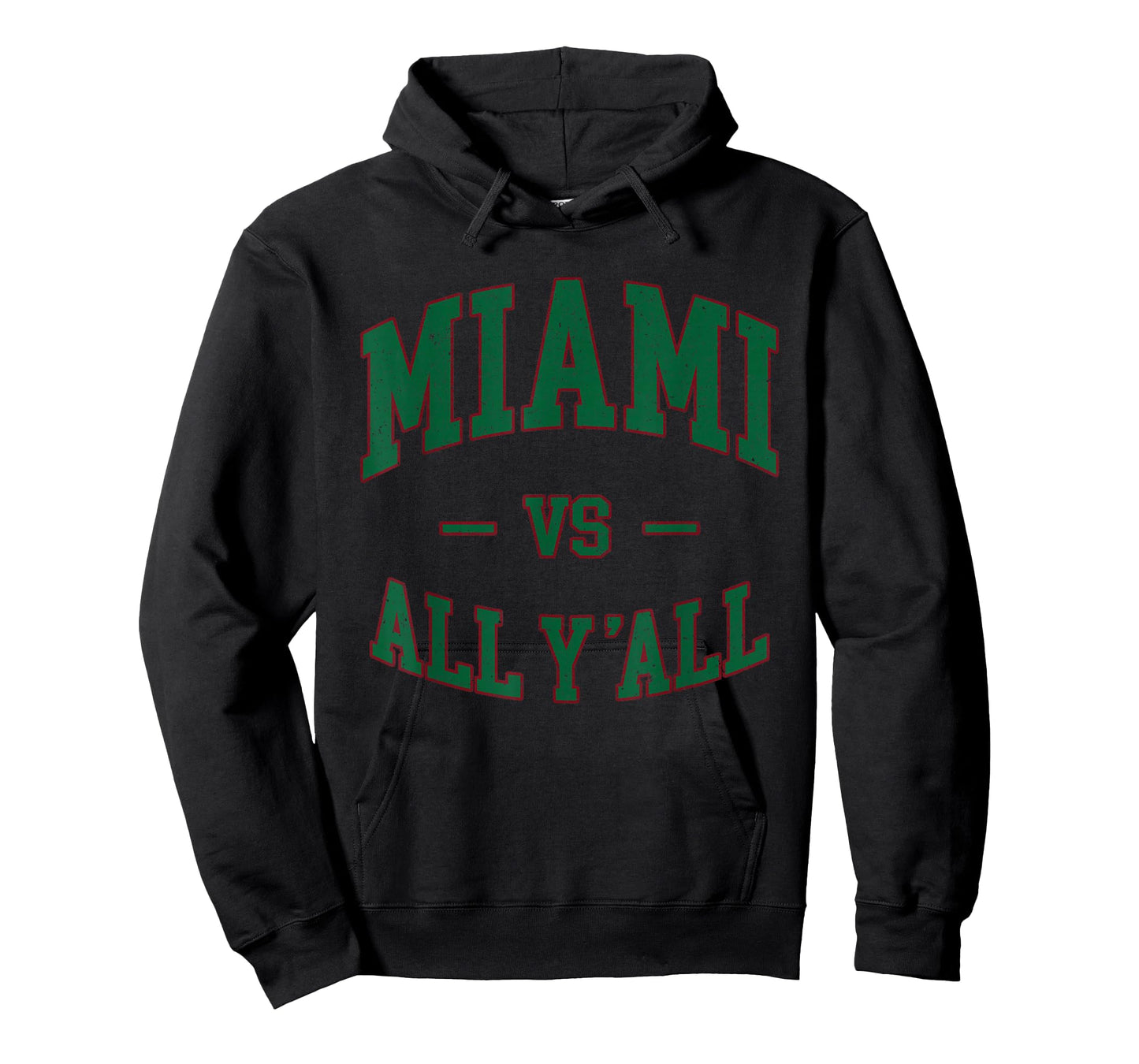 Miami vs All Y'all - Throwback - Classic Vintage Men Women T-Shirt