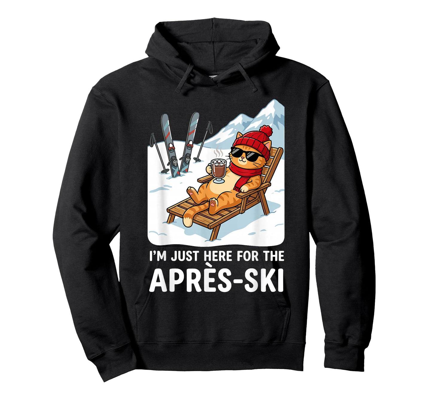 Après-ski Cat Skiing Men Women Kids Funny Après-ski T-Shirt