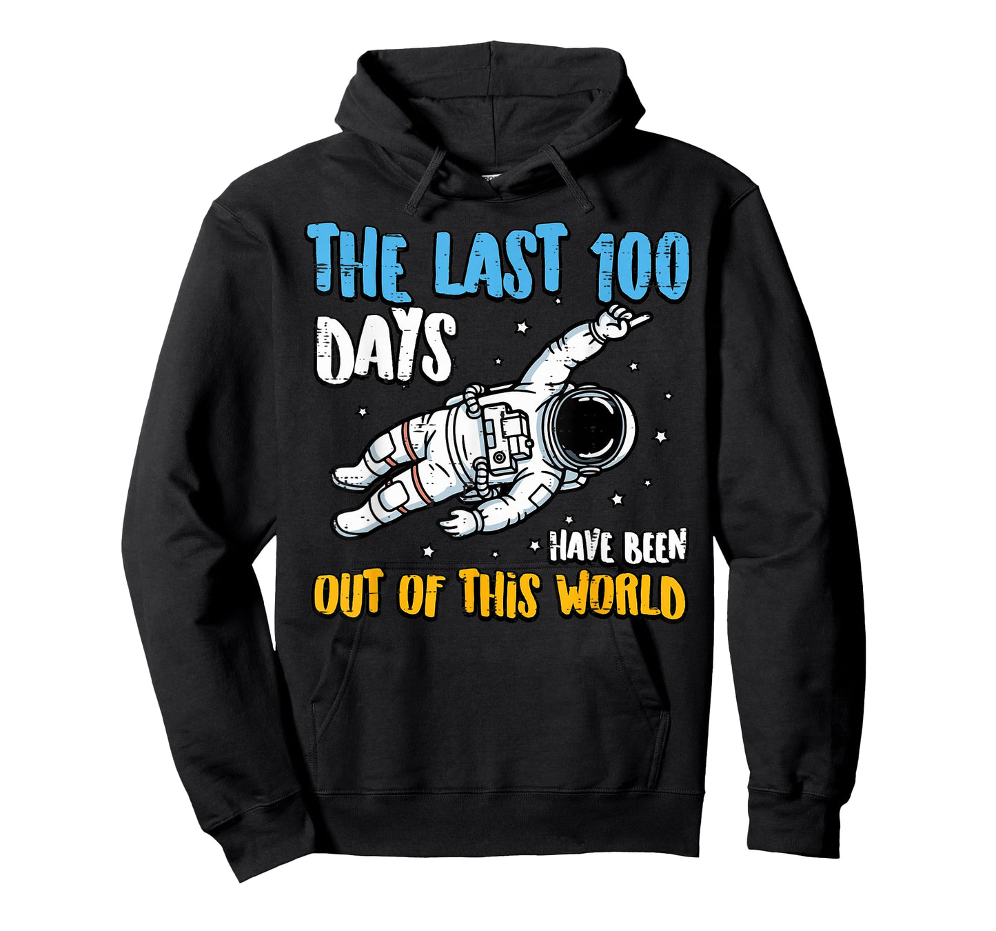 Last 100 Days Out of This World 100th Day School Boys Kids T-Shirt