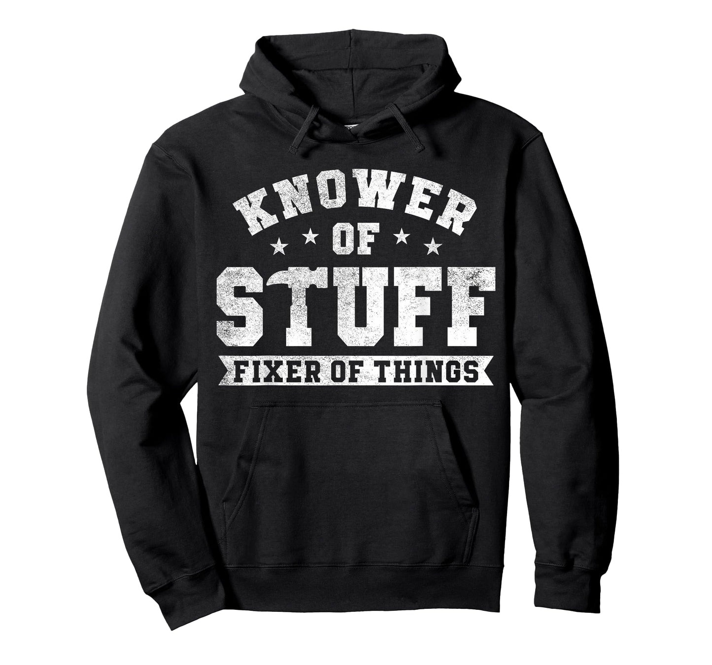 Knower of Stuff Fixer of Things Funny Vintage Mechanic Humor T-Shirt