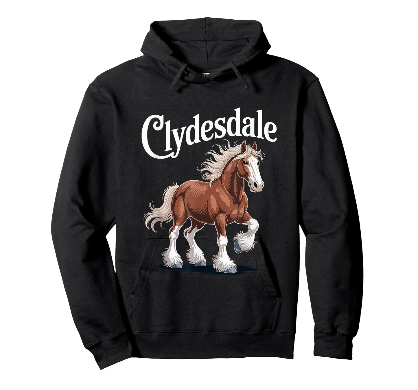 Clydesdale Heritage Draft Horse Pride Equestrian T-Shirt