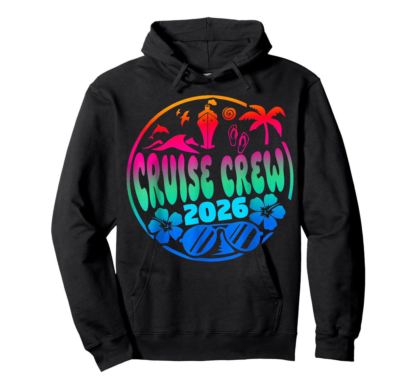 Cruisin Crew 2026 Cruise Family Friends Vacation Matching T-Shirt
