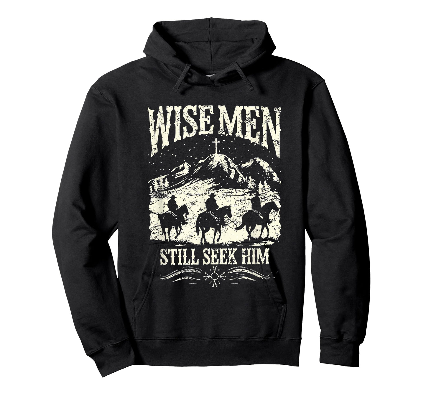 Wise Men Still Seek Him Christian Christmas Jesus Men Women T-Shirt