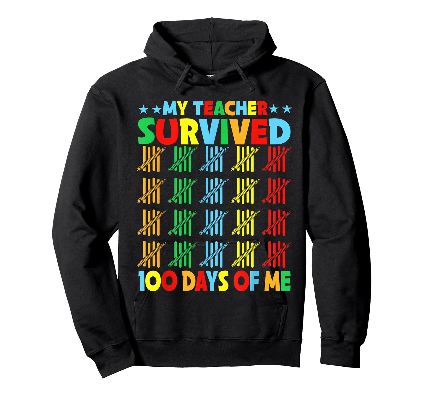 My Teacher Survived 100 Days of Me 100th Day School T-Shirt