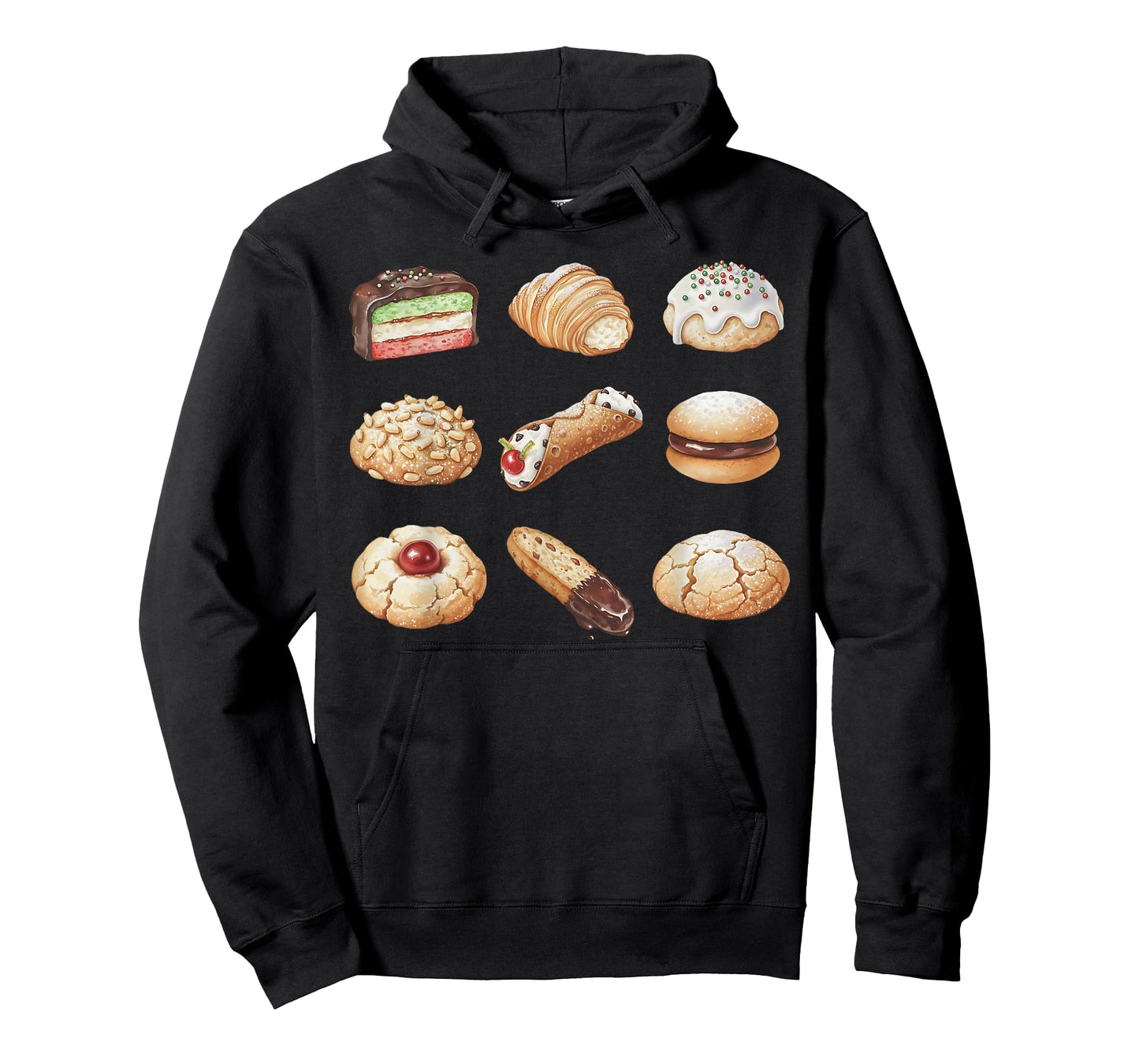 Italian Christmas Cookie Xmas Holiday Men Women Kids T-Shirt