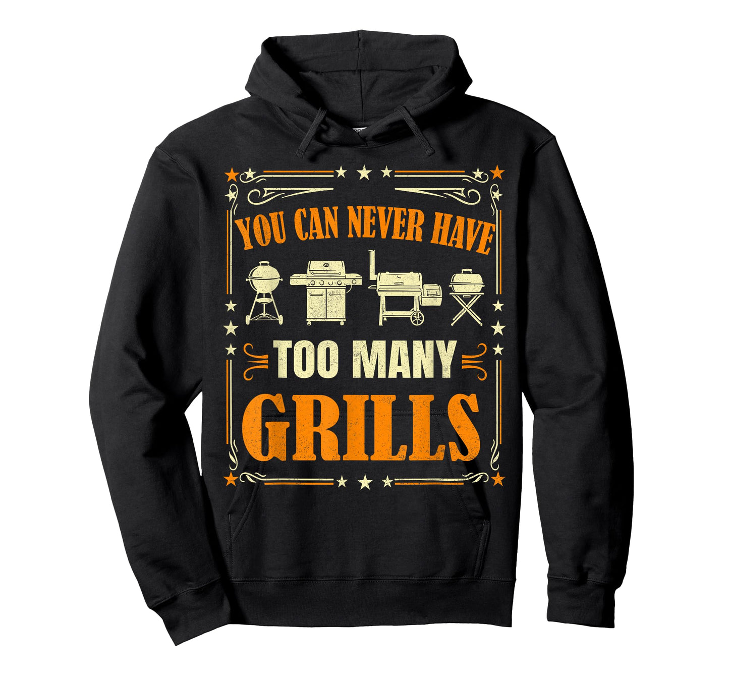 Funny Barbecue Grilling You Can Never Have Too Many Grills T-Shirt
