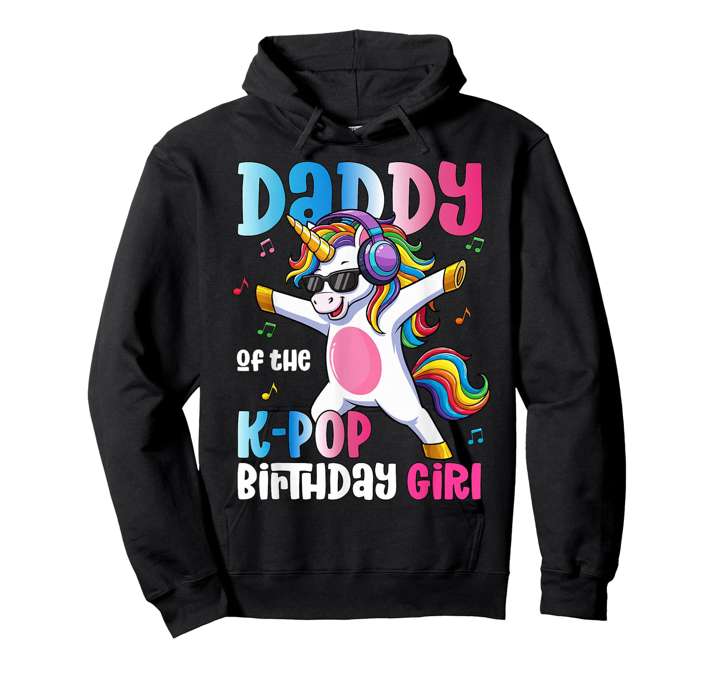 Daddy of The K-Pop Birthday Princess Birthday Girl T-Shirt