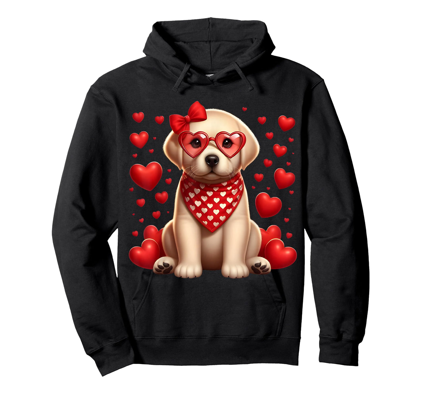 Cute Labrador Retriever Owner Valentines Day Heart Dog Lover T-Shirt