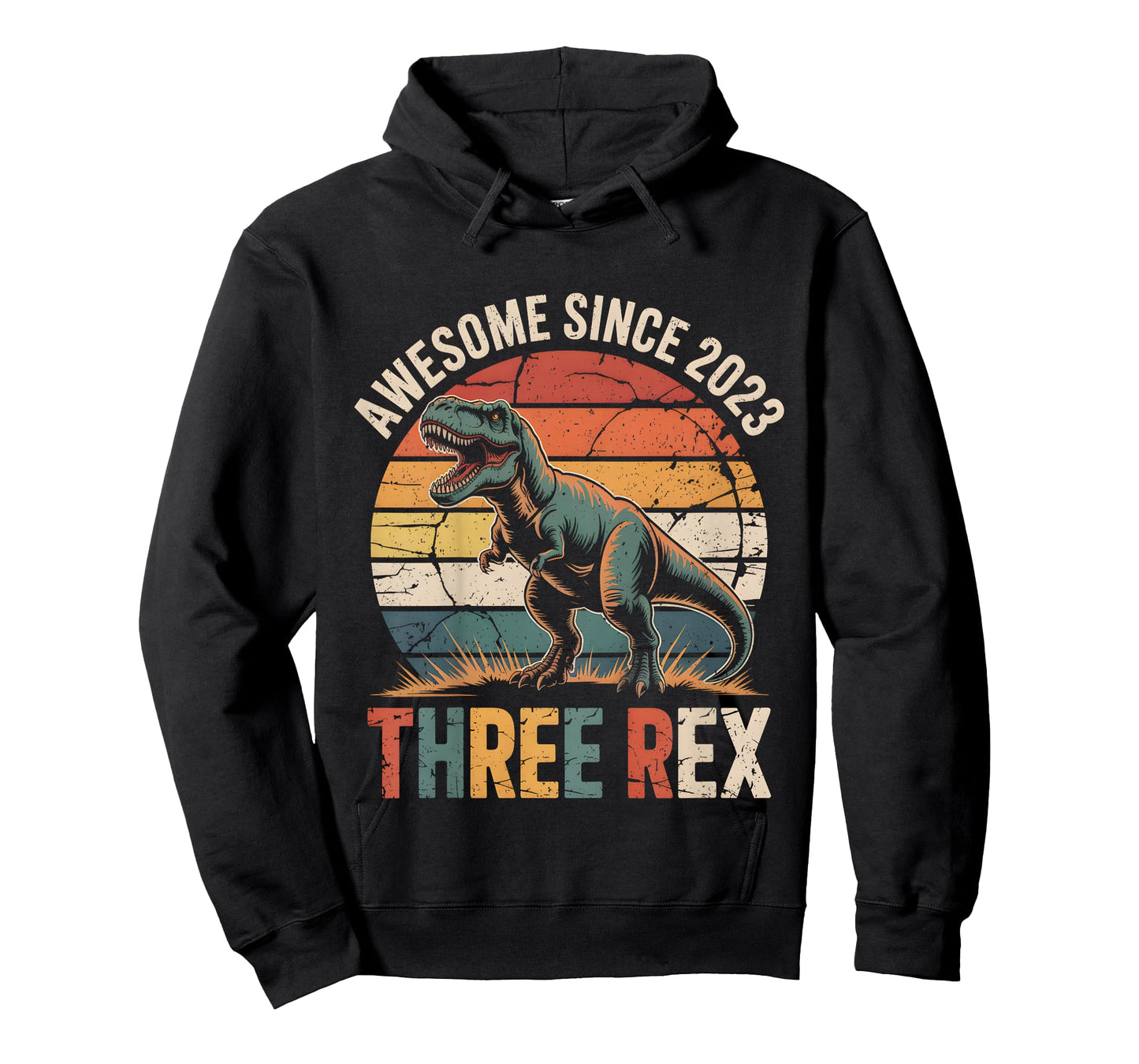 3 Year Old Dinosaur 3rd Birthday Gift Trex Dino Three Rex T-Shirt