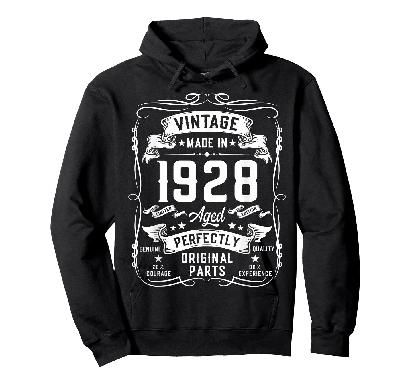 Vintage 1928 98yr 98th Birthday Gifts for Men 98 Years Old T-Shirt