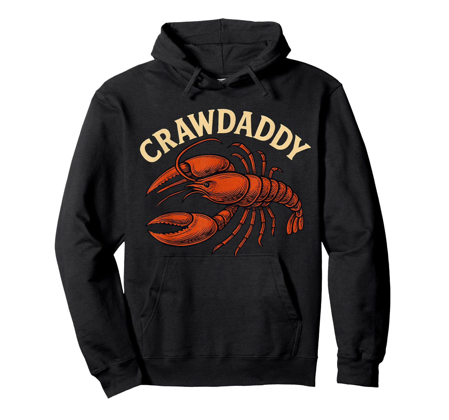 Funny Craw Daddy Crawfish Boil Dad Crawdad Vintage Party Men T-Shirt