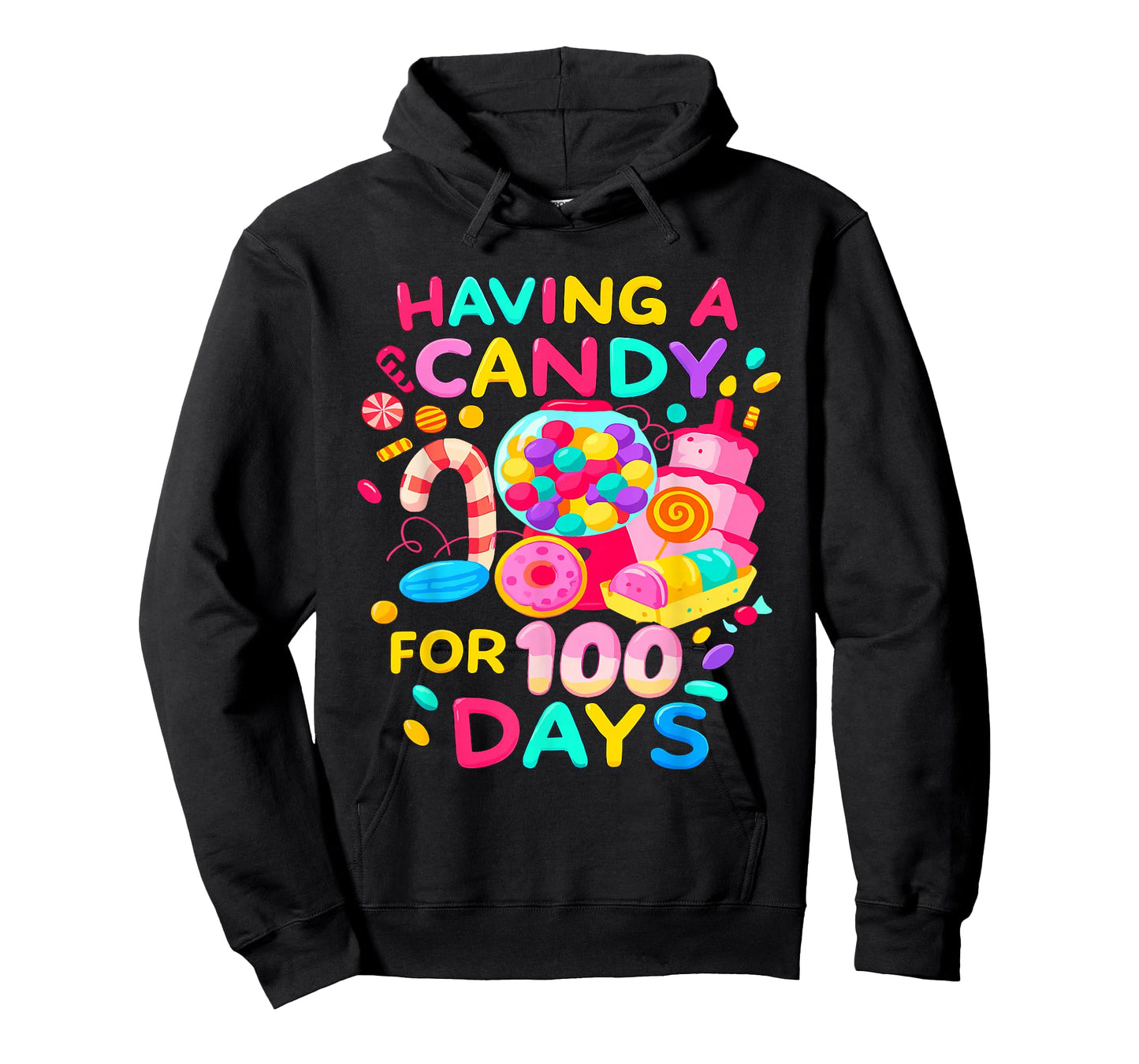 100 Days of School Candy 100th Day Candy's Girls, and Kids T-Shirt