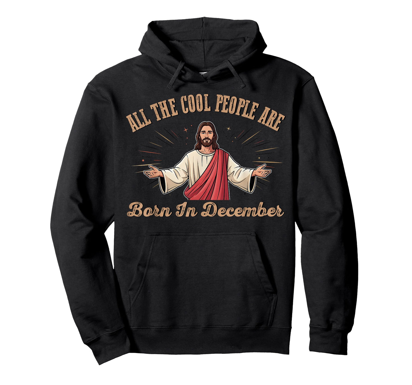 All Cool People are Born in December Birthday Christmas T-Shirt