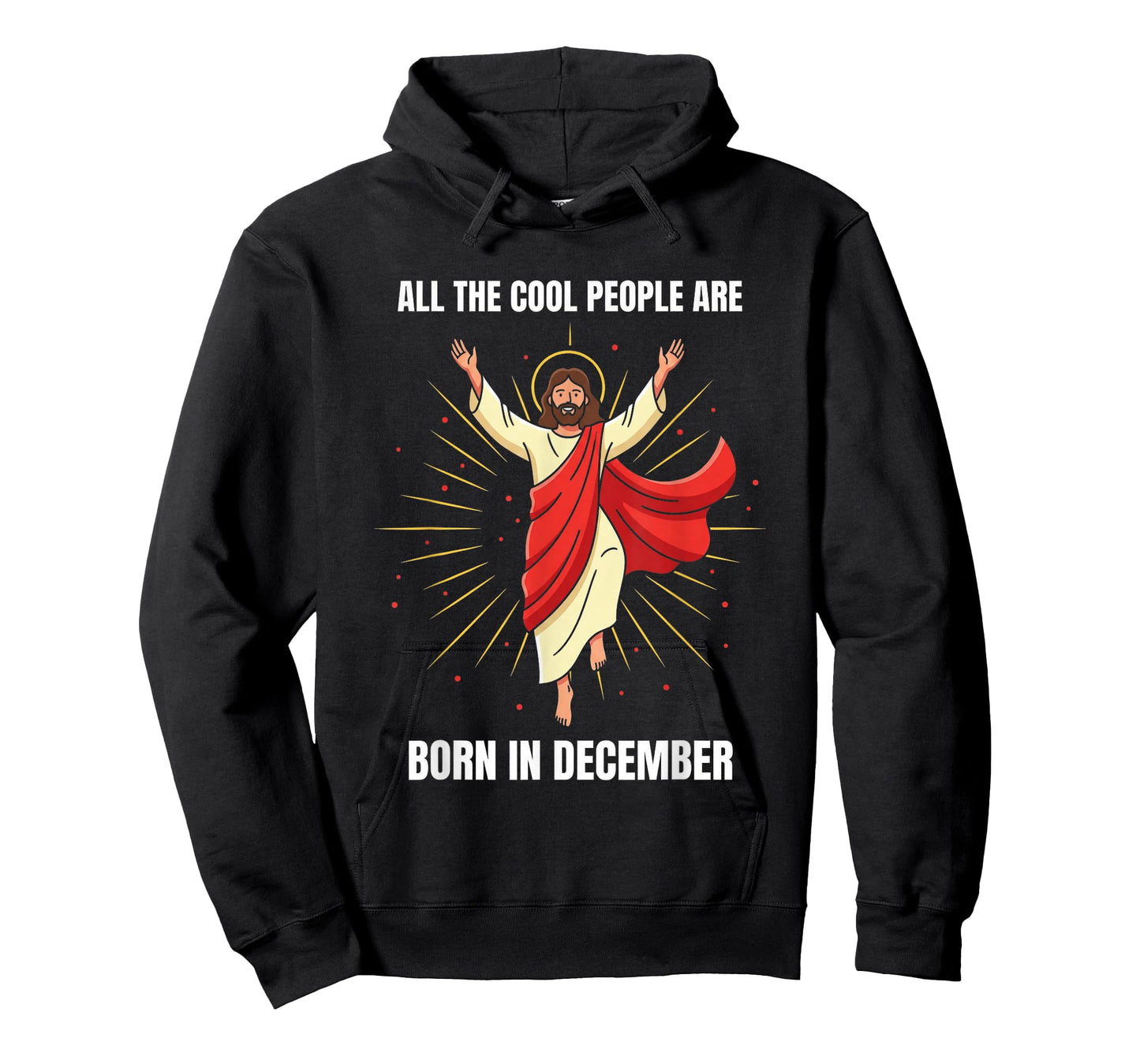 Christmas Birthday Humor Funny Jesus Born in December T-Shirt