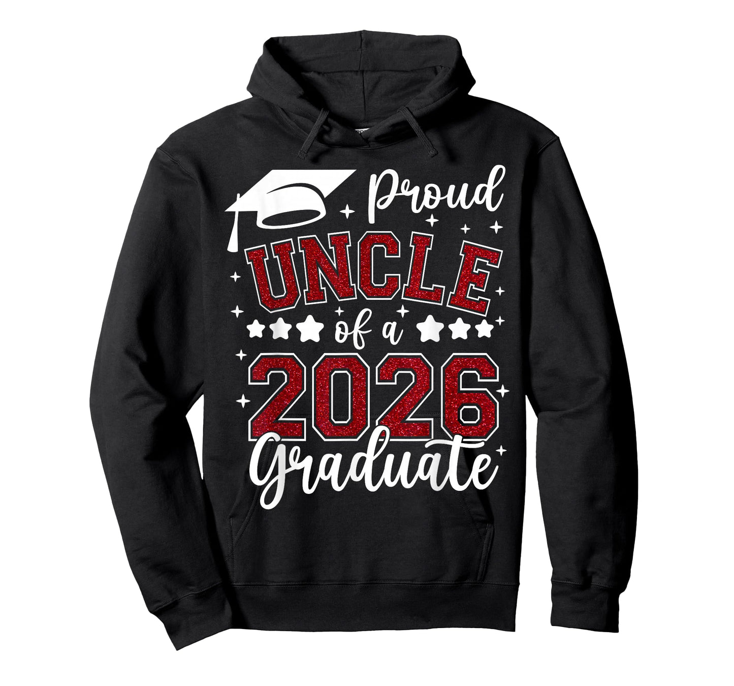 Proud Uncle of A 2026 Graduate Senior 2026 Graduation T-Shirt