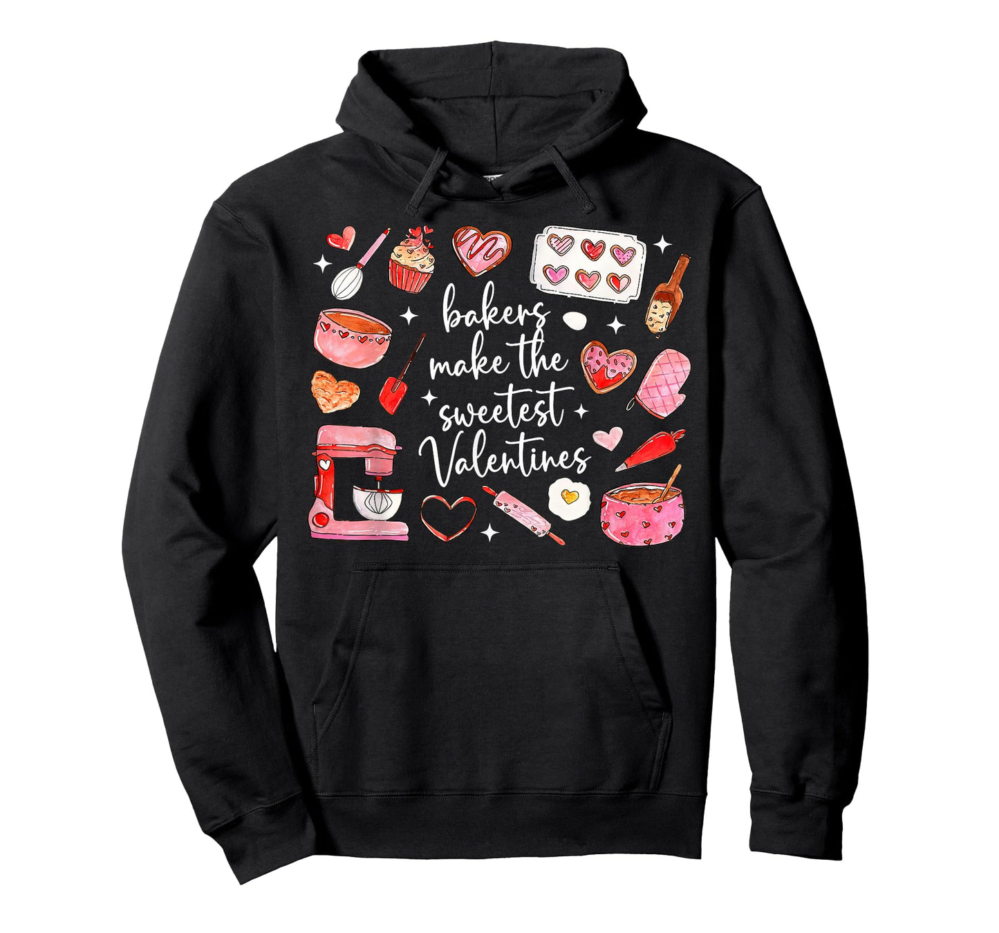 Bakers Make The Sweetst Valentines Baking Chef Men Women T-Shirt