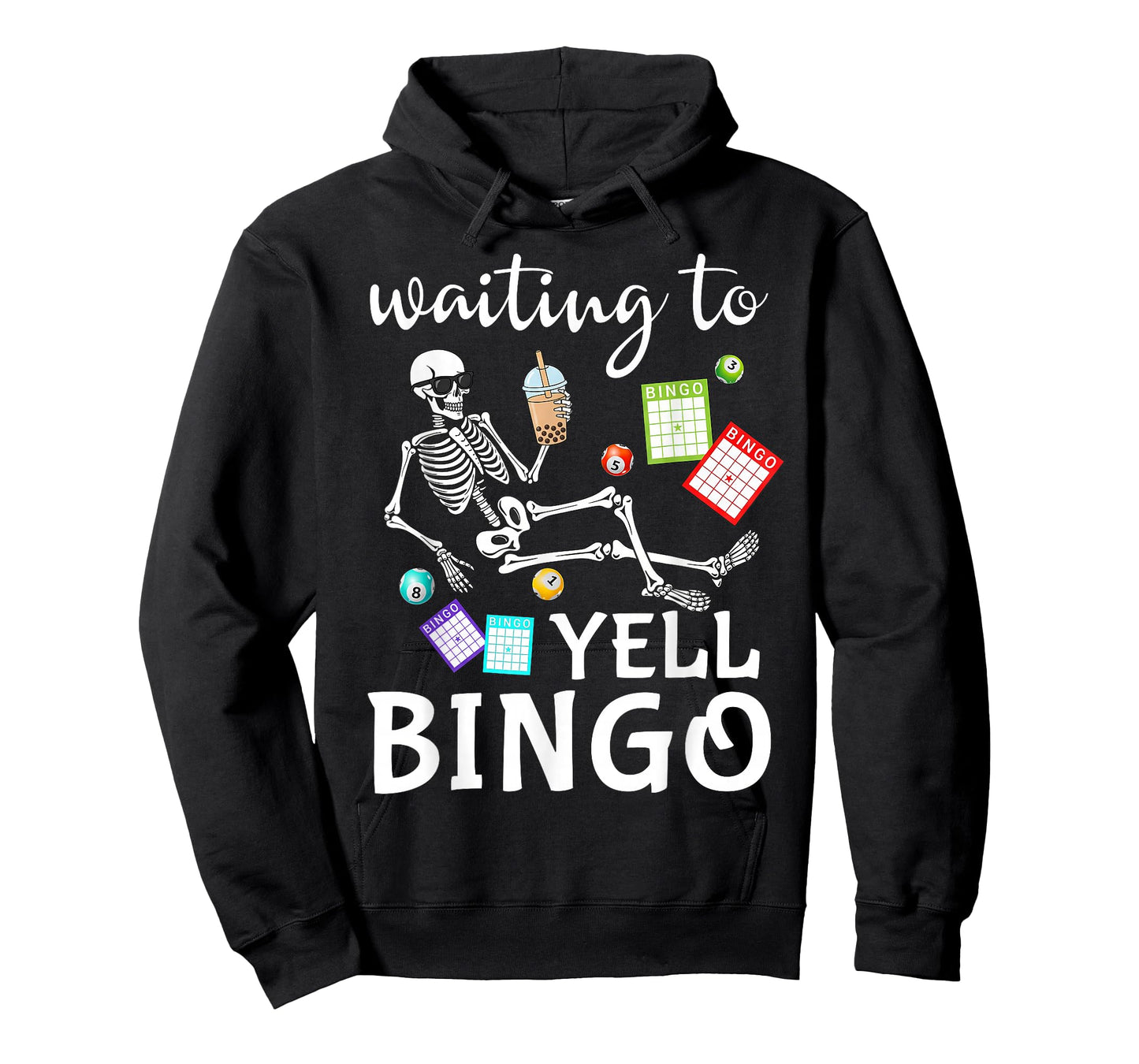 Waiting to Yell Bingo Lover Bingo Player Bingo Enthusiasts T-Shirt