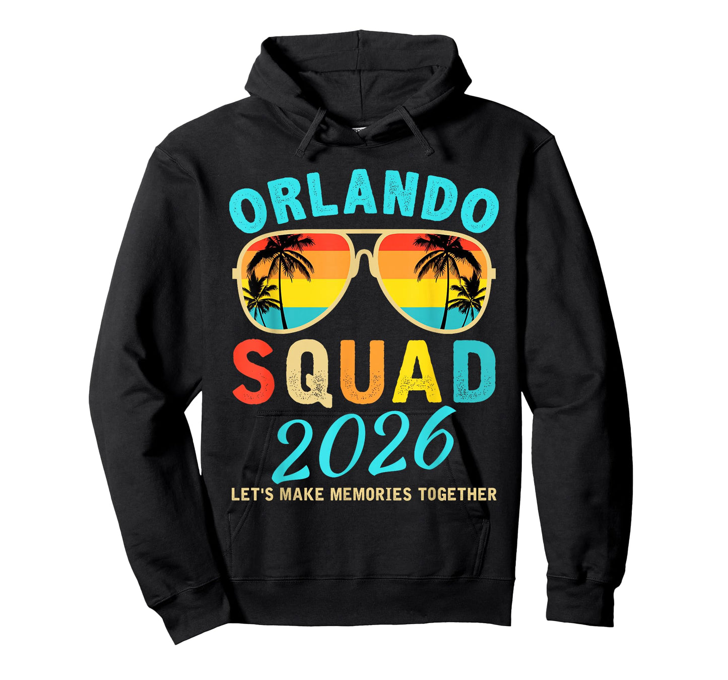 Family Vacation 2026 Orlando Friends Group Vacation Matching T-Shirt