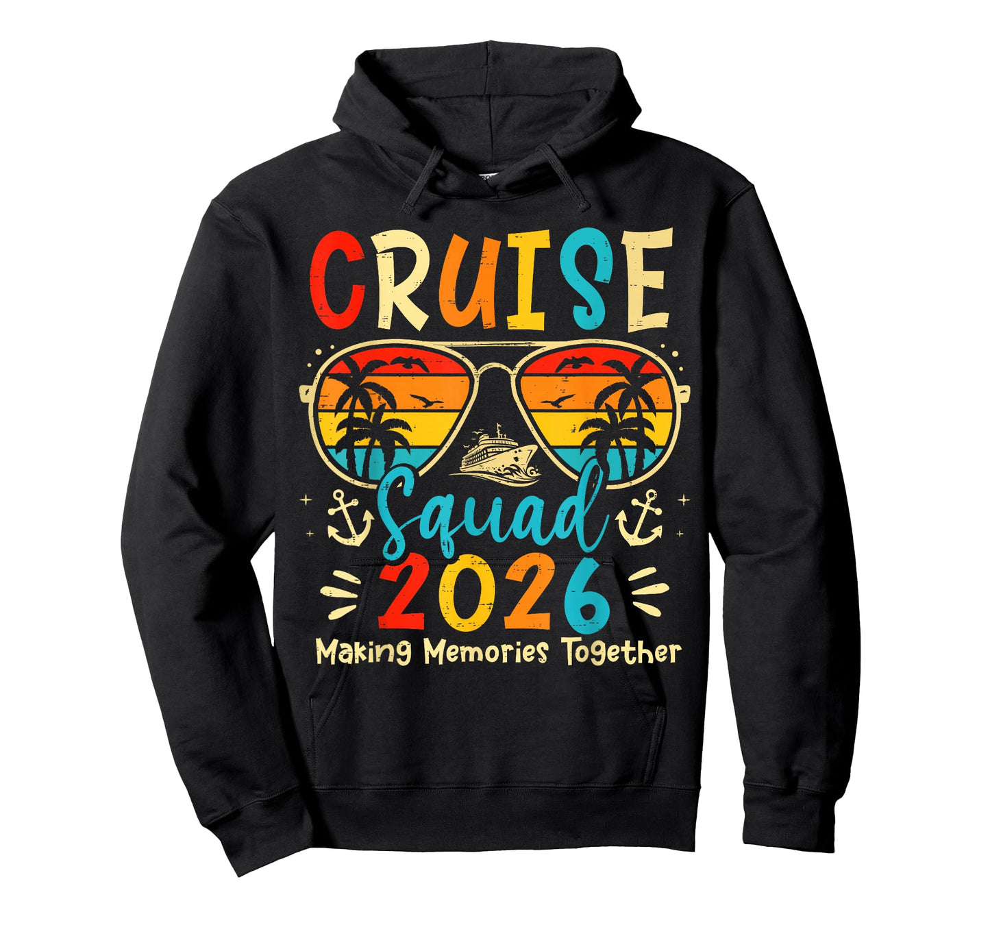Cruise Squad 2026 Family Group Matching Summer Vacation T-Shirt