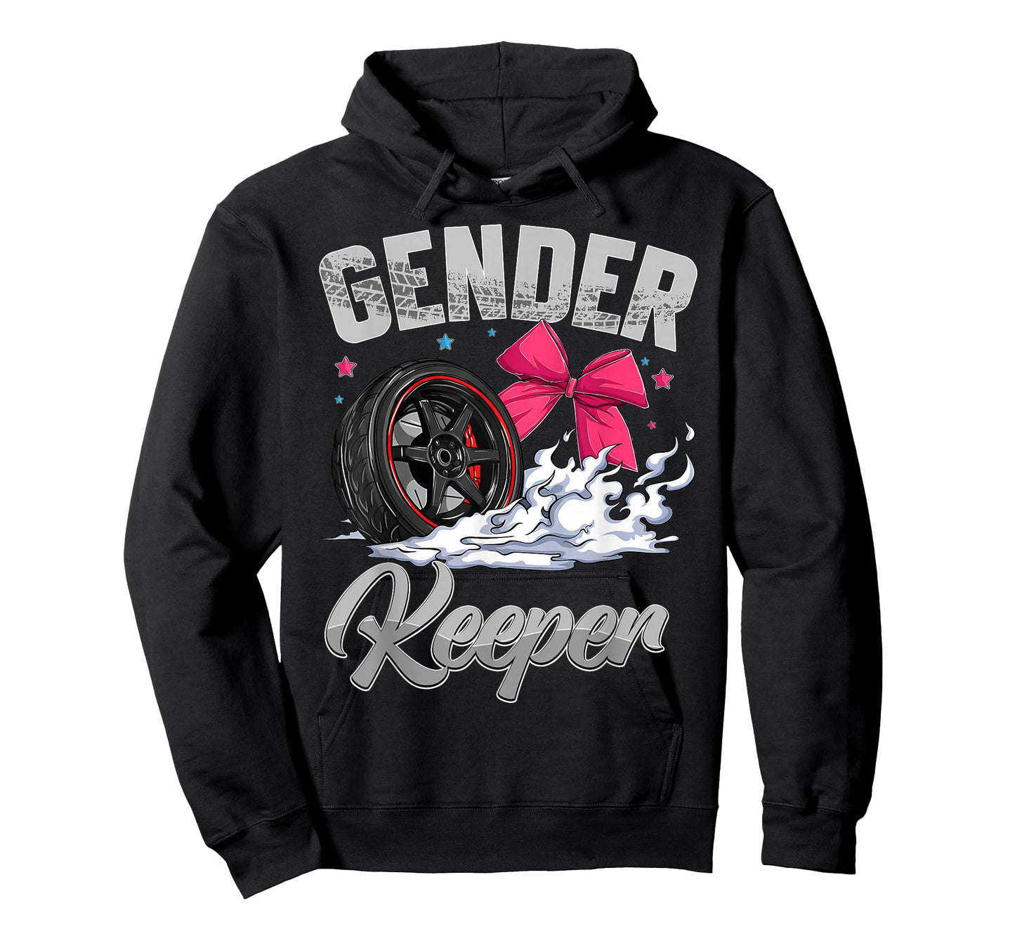 Gender Reveal Party Keeper of The Gender Burnouts Or Bows T-Shirt