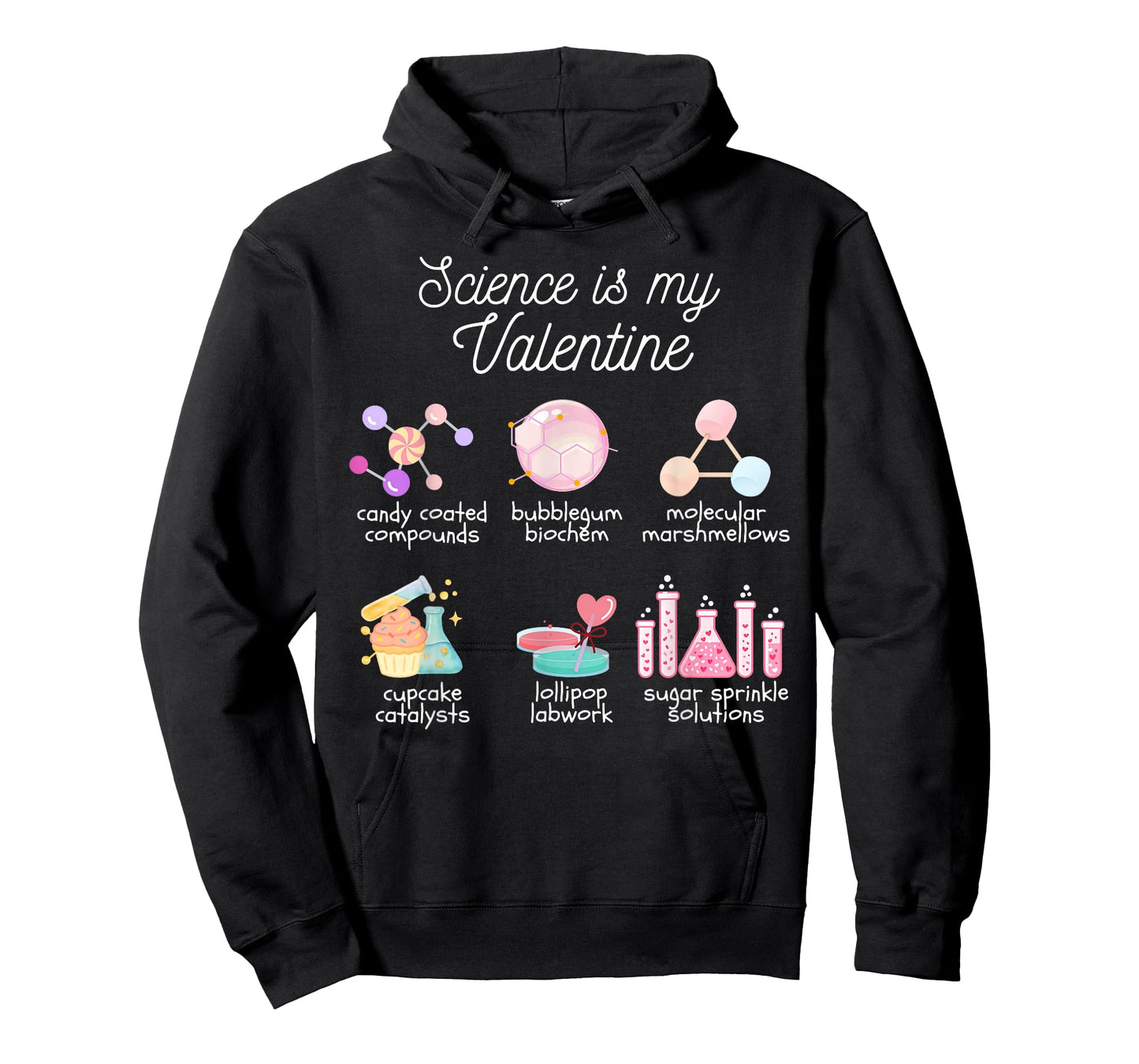 Science is My Valentine Chemistry Biology Physics Teacher T-Shirt
