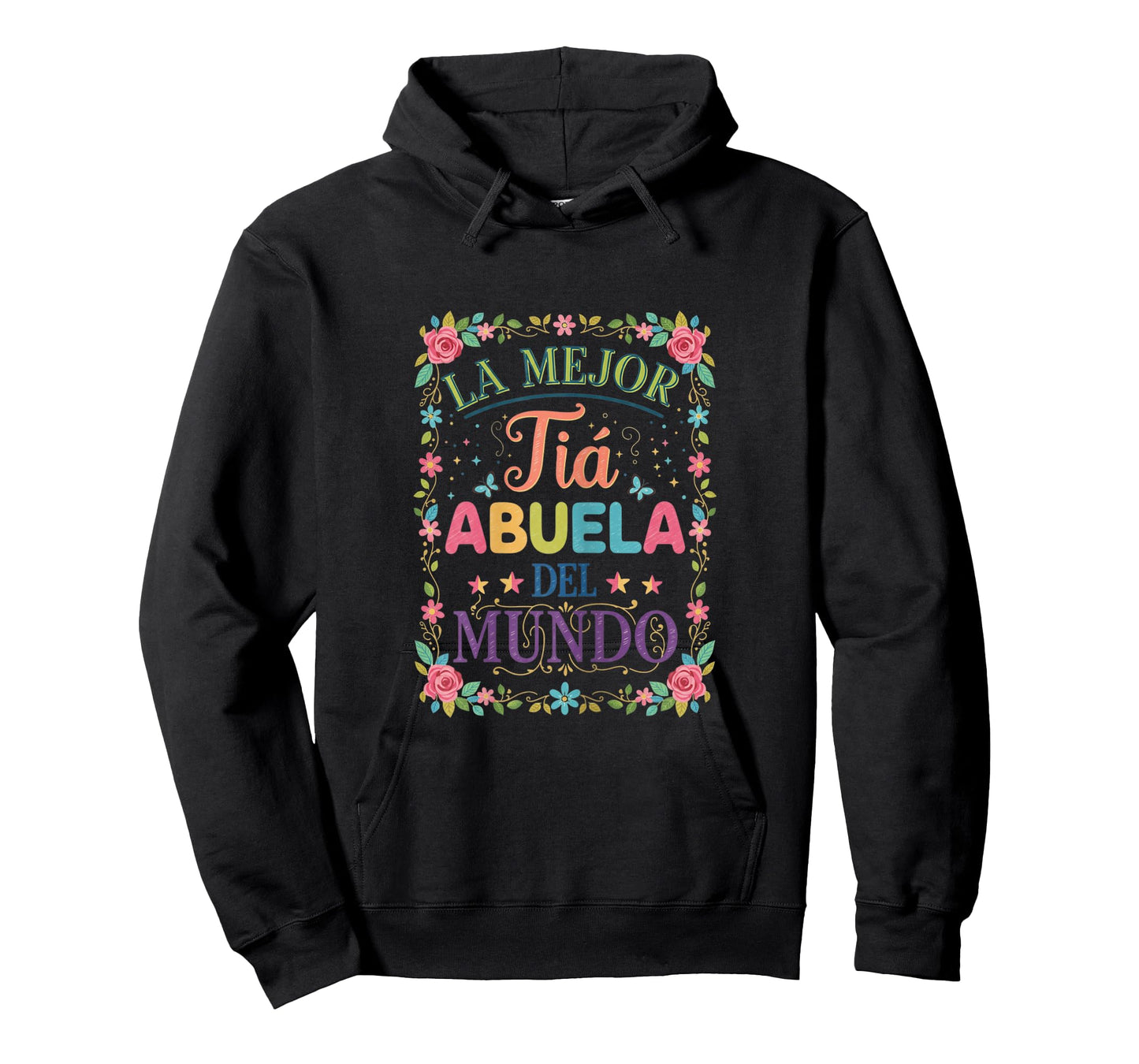 Womens La Mejor Tia Abuela Del Mundo Best Great Aunt T-Shirt