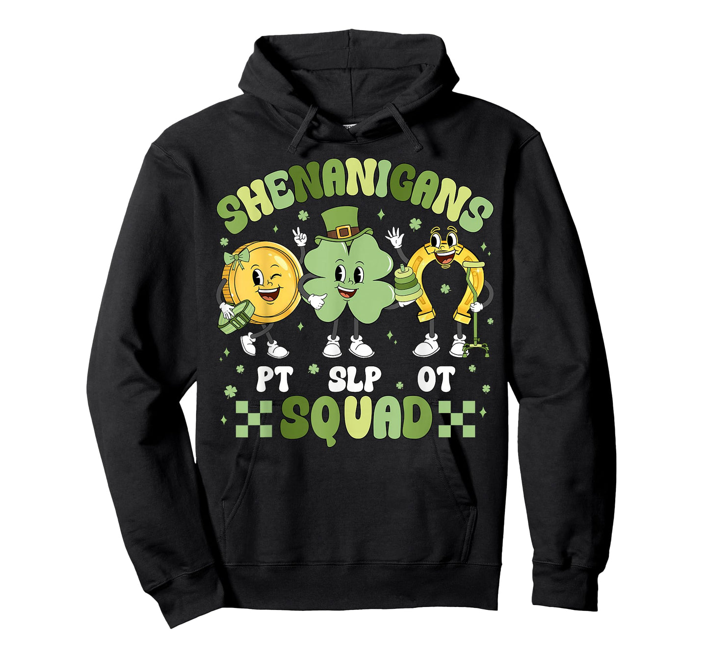 Shenanigans Squad St Patrick's Day SLP OT PT Team Shamrock T-Shirt