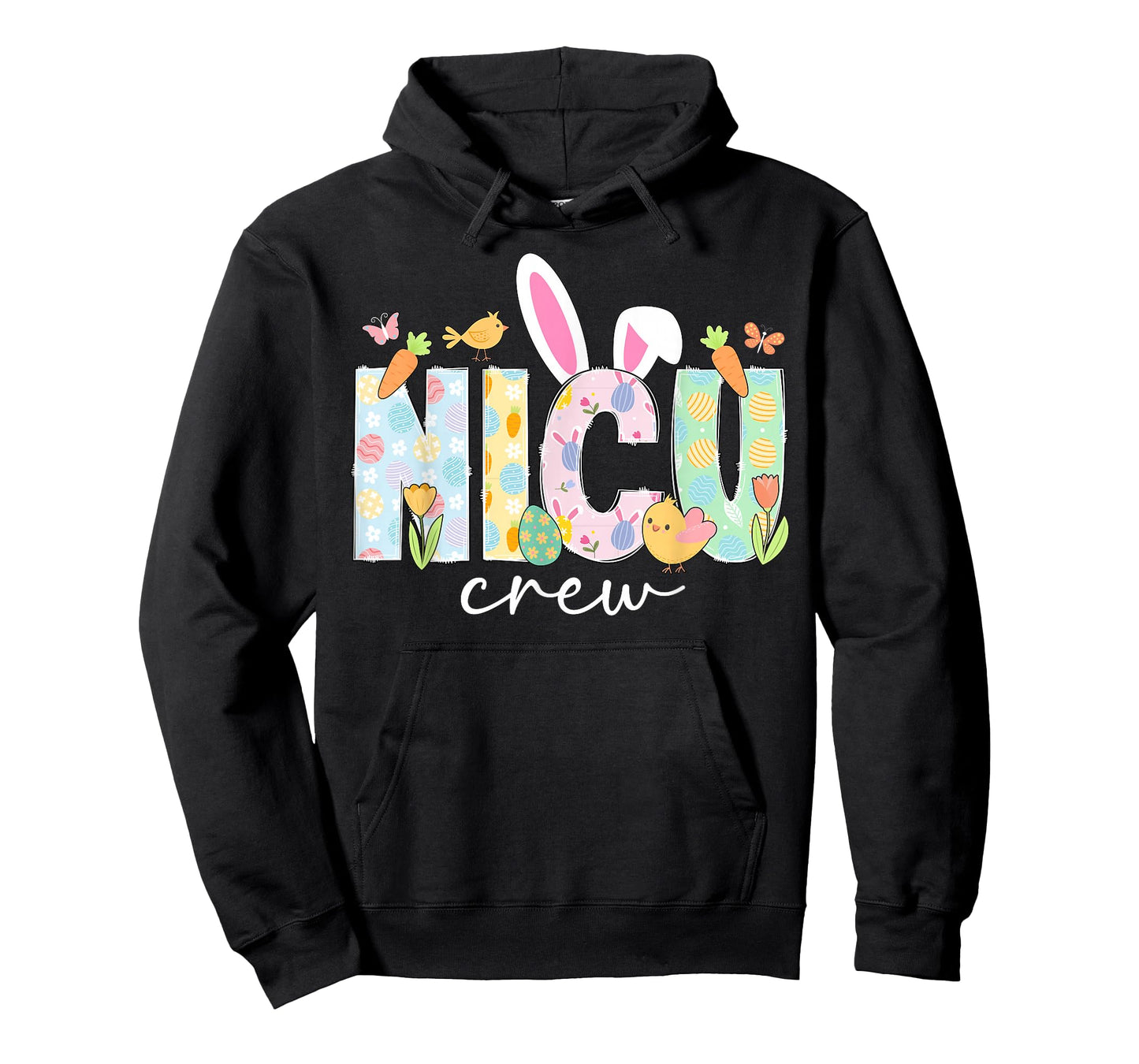 NICU Crew Easter Bunny Neonatal Intensive Care Unit Easter T-Shirt