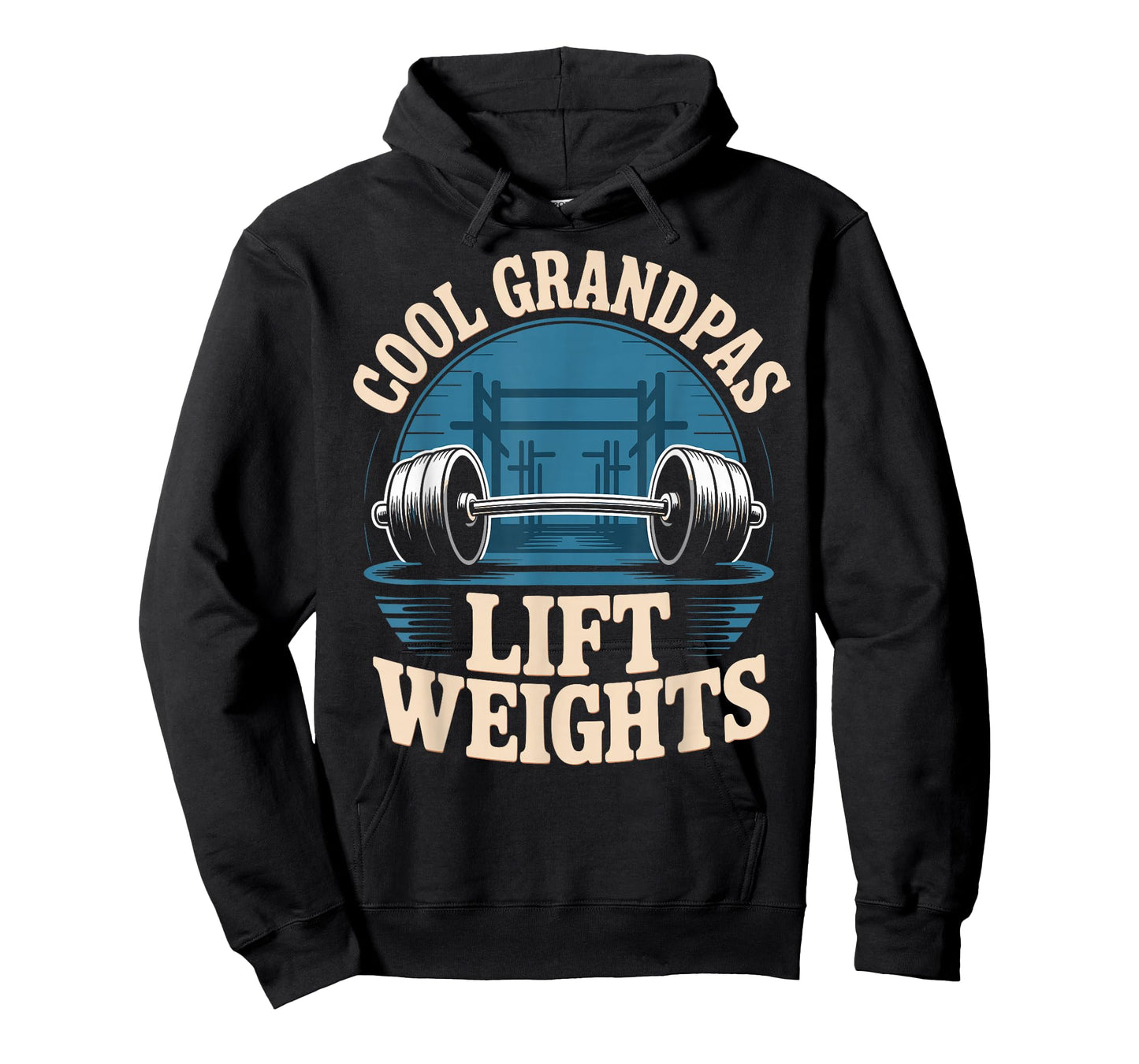 Cool Grandpas Lift Weights Funny Weightlifting Grandpa Gym T-Shirt