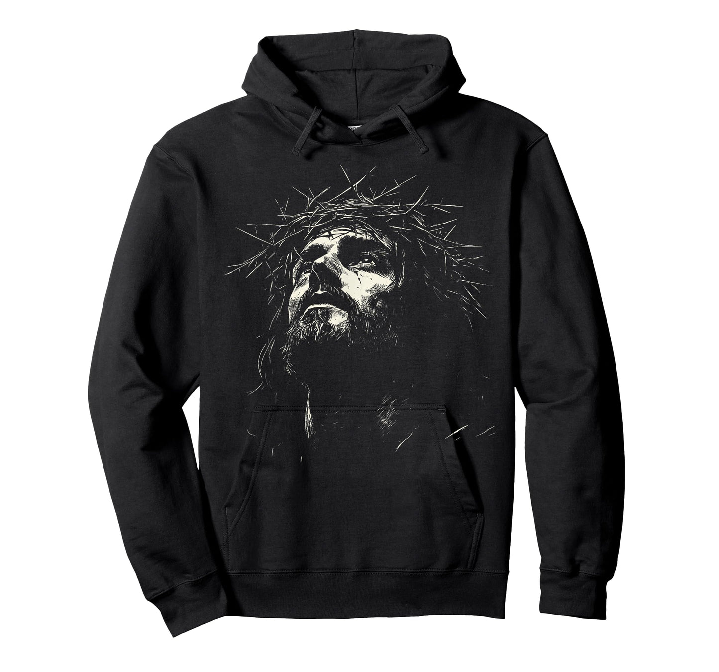 Vintage Jesus Crown of Thorns Christian for Men Women Kids T-Shirt