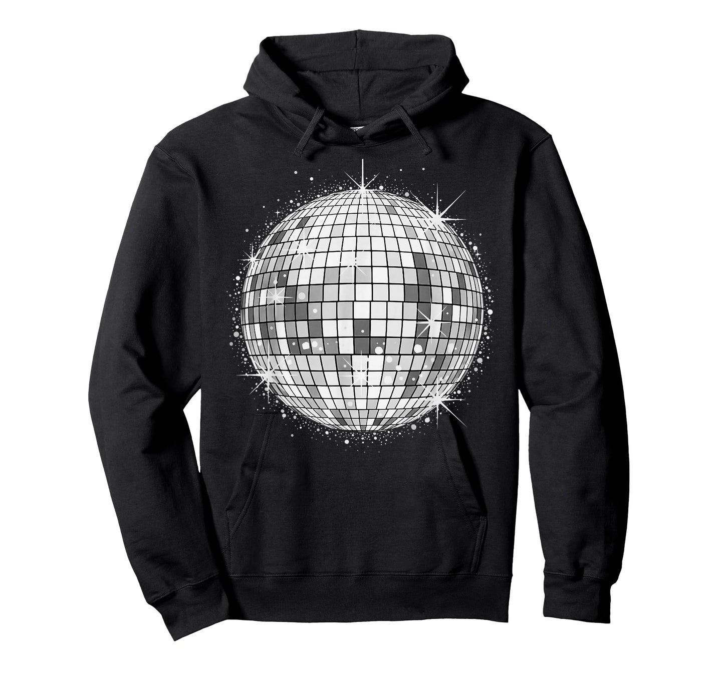 Disco Ball Party Print T-Shirt