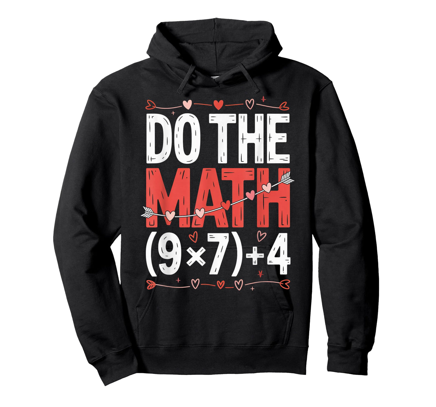 Do The Math 67 Valentine’s Day Six Seven 6-7 Hearts Meme T-Shirt
