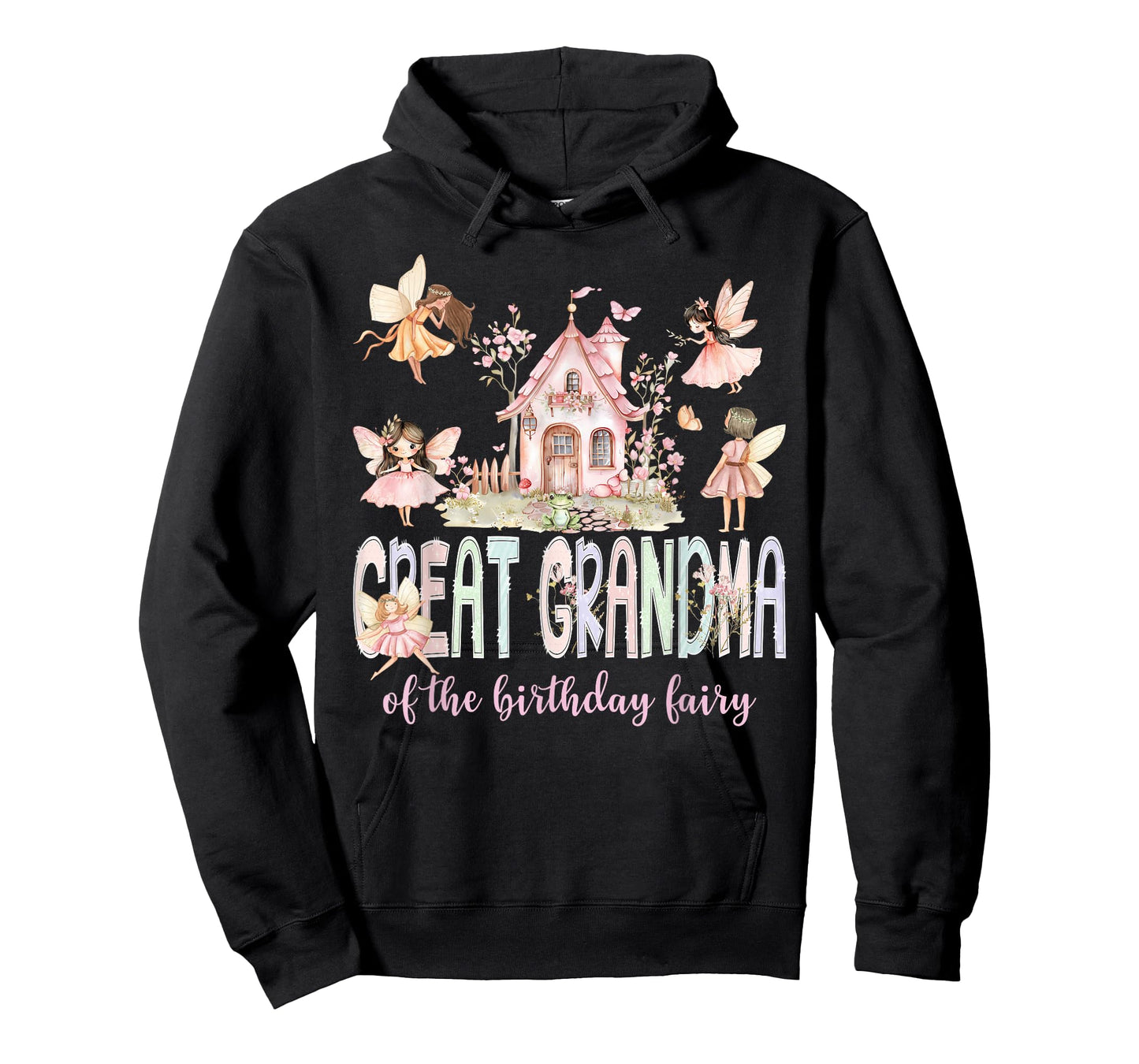 Great Grandma of The Birthday Fairy Girl Magical Matching T-Shirt