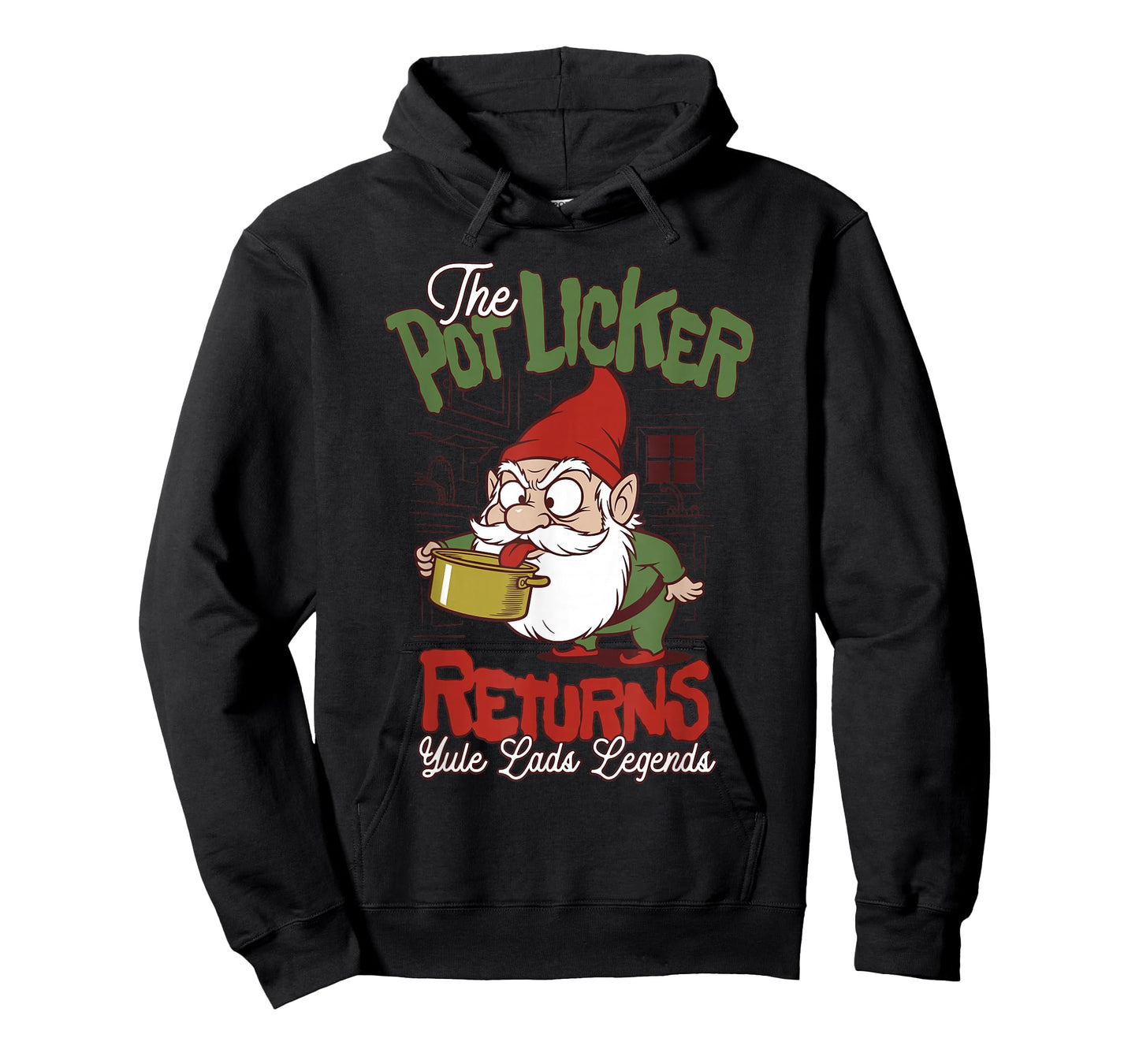 Pot Licker Returns Icelandic Yule Lads Holiday Humor T-Shirt