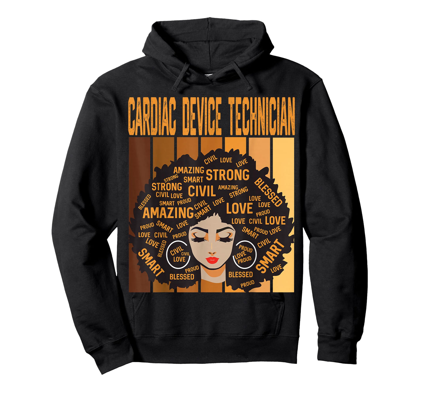 Cardiac Device Technician Black History Month Pride T-Shirt