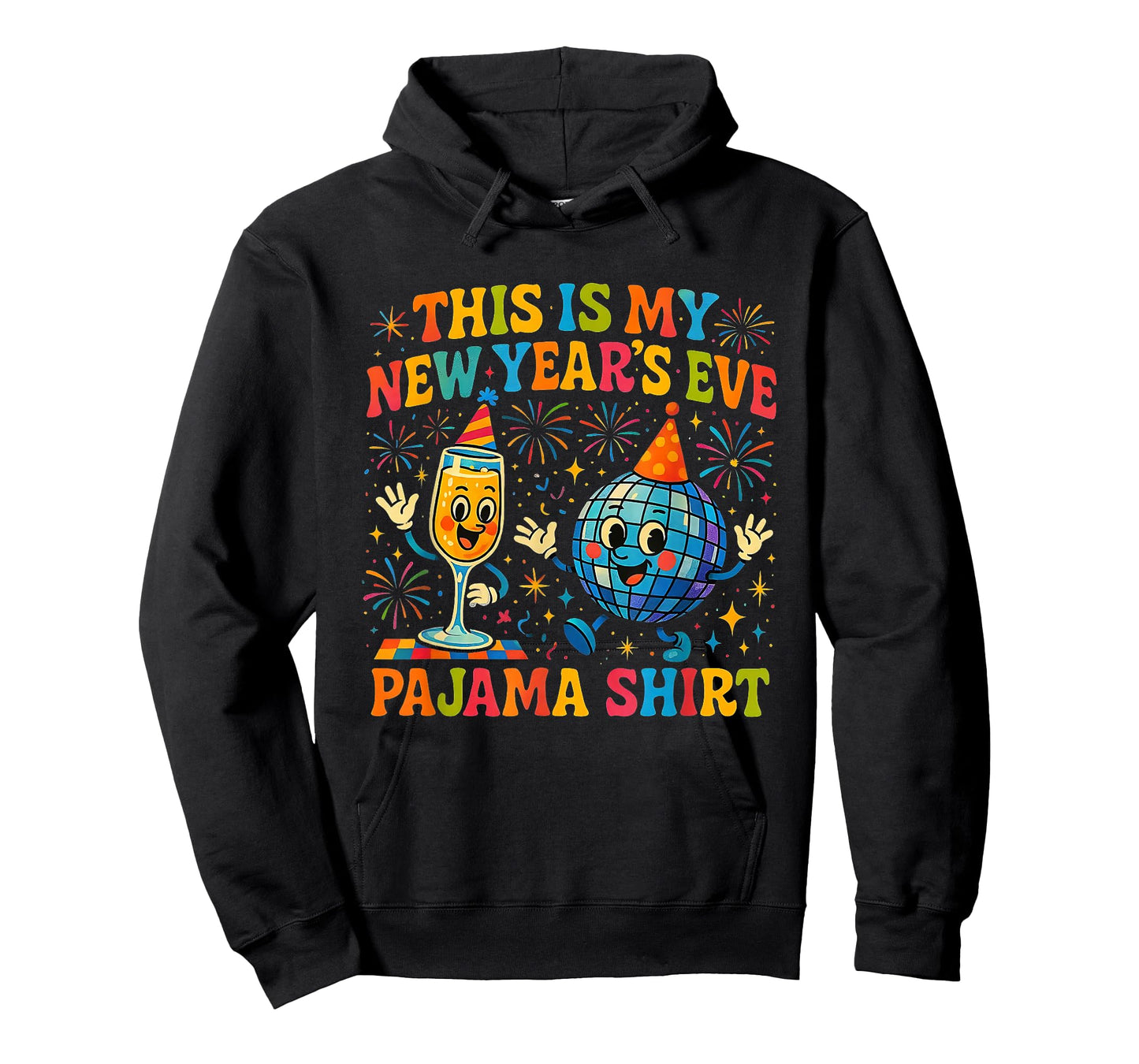 This is My New Year’s Eve Pajama Funny Retro Gift T-Shirt