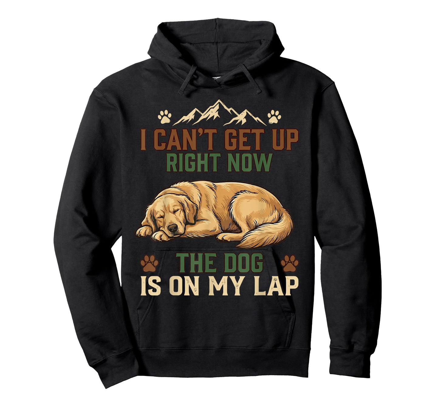 I Can’t Get Up Right Now The Dog is On My Lap Dog Lovers T-Shirt