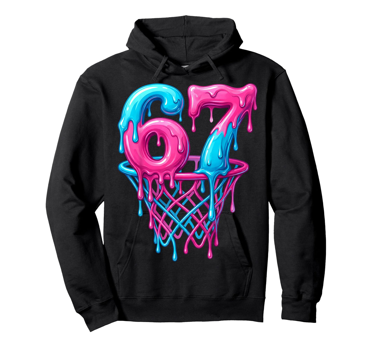 67 Basketball Drip Six Seven Funny T-Shirt