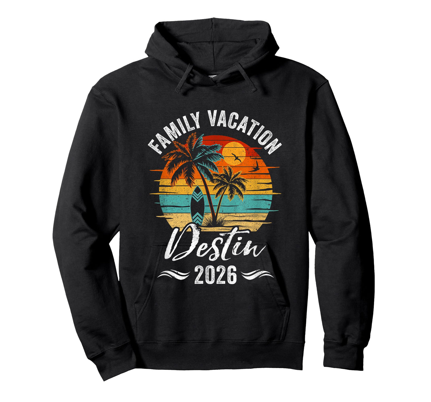 Family Vacation 2026 Vintage Destin Summer Matching Trip T-Shirt