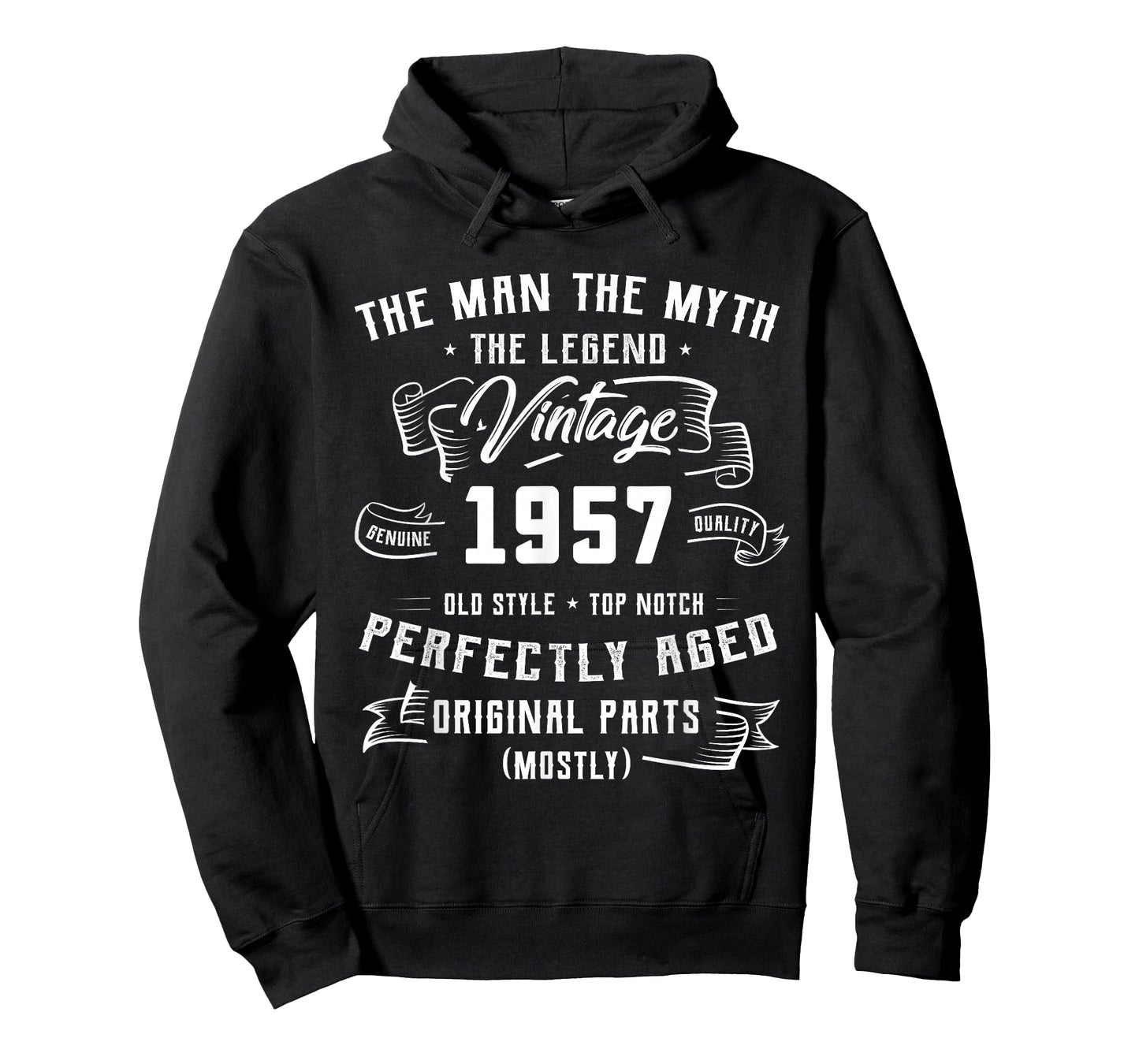 69th Birthday Gift Man Myth Legend 1957 69 for Years Old T-Shirt