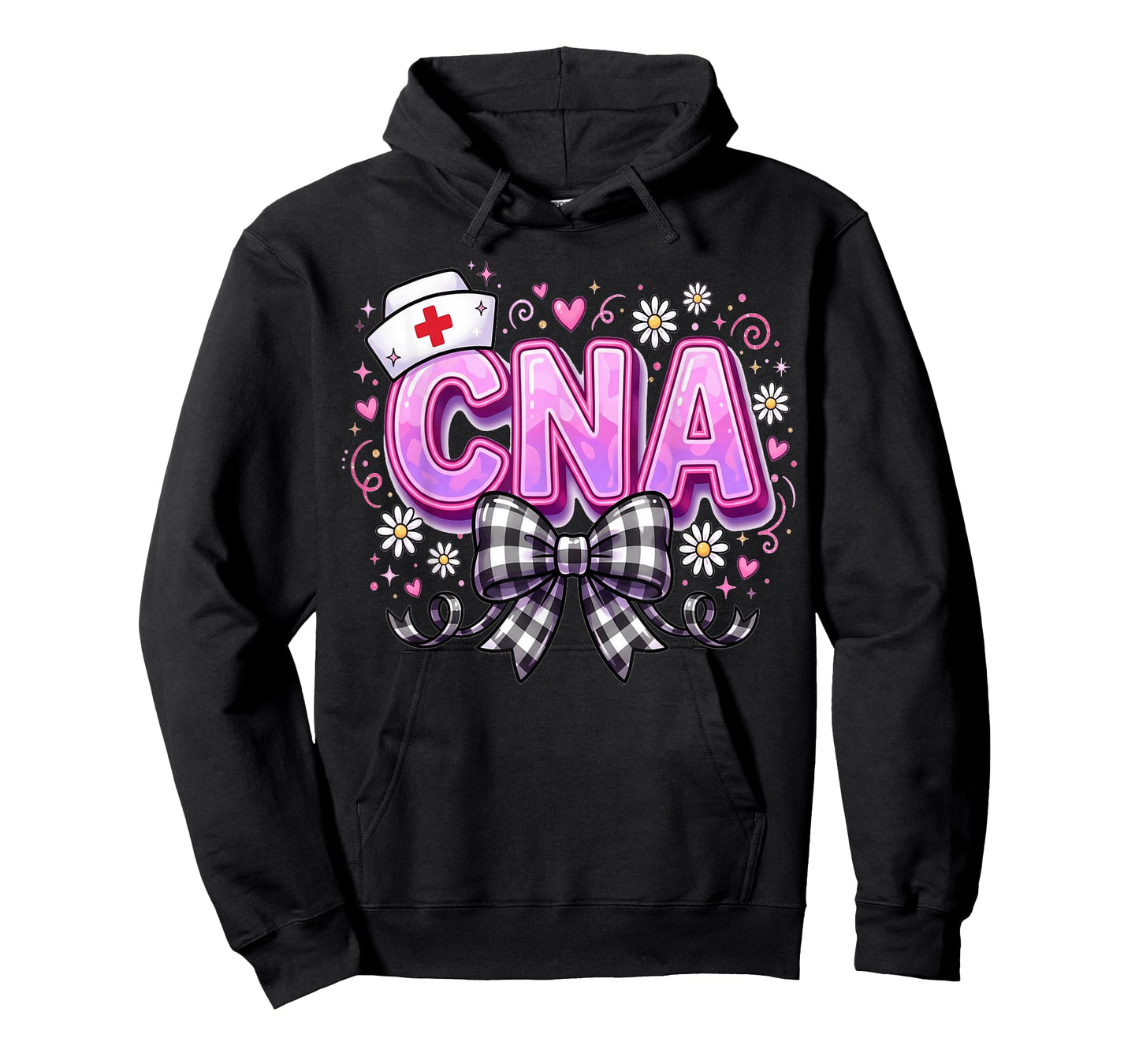 Hearts Certified Nursing Assistant Nurse CNA Valentines T-Shirt