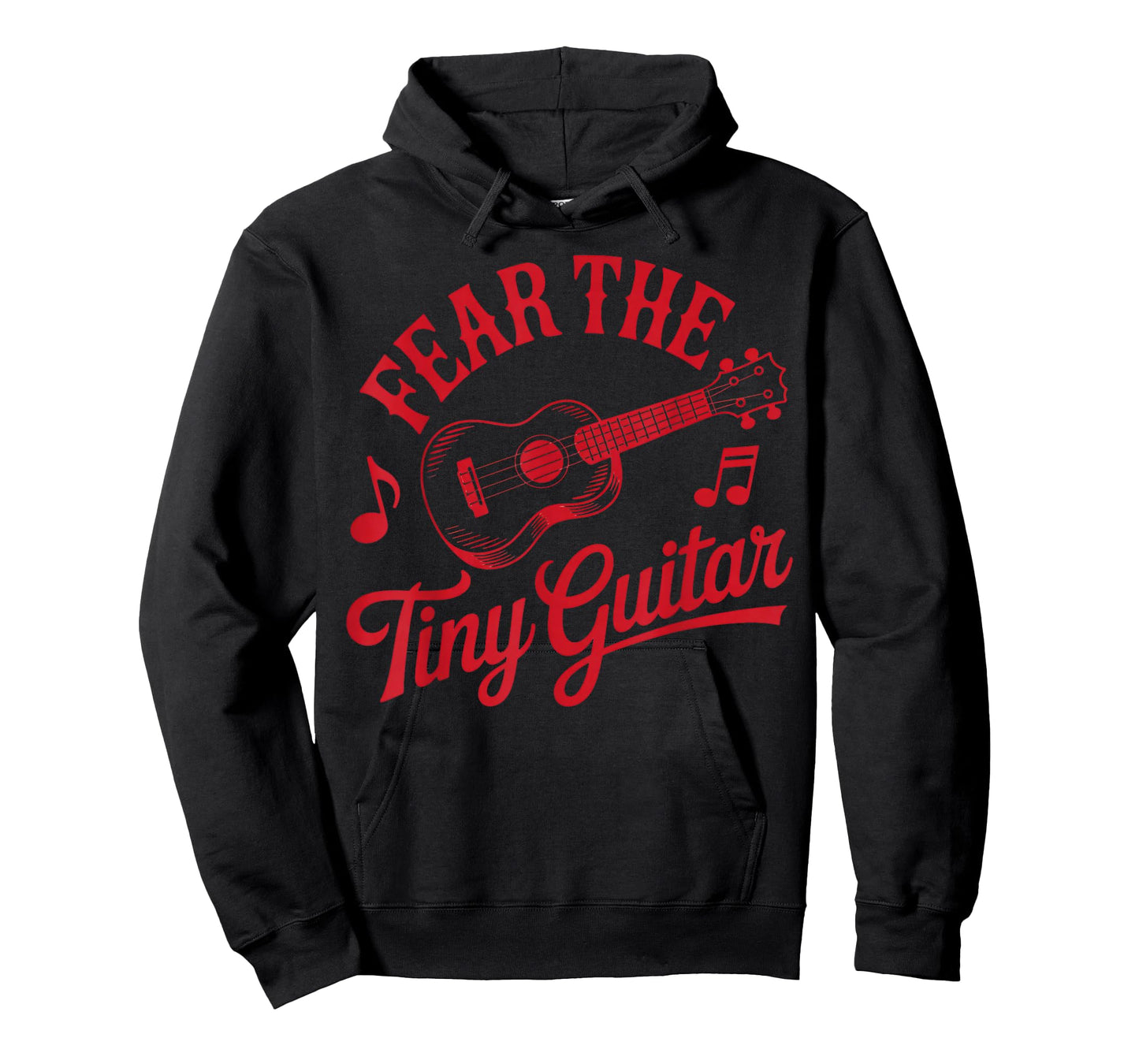 Fear The Tiny Guitar Musician Music Uke Hawaiian Ukulele T-Shirt