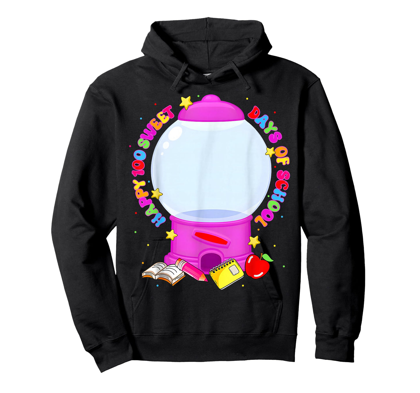 100 Days of School Sweet Candy Machine Girl Women Kid T-Shirt