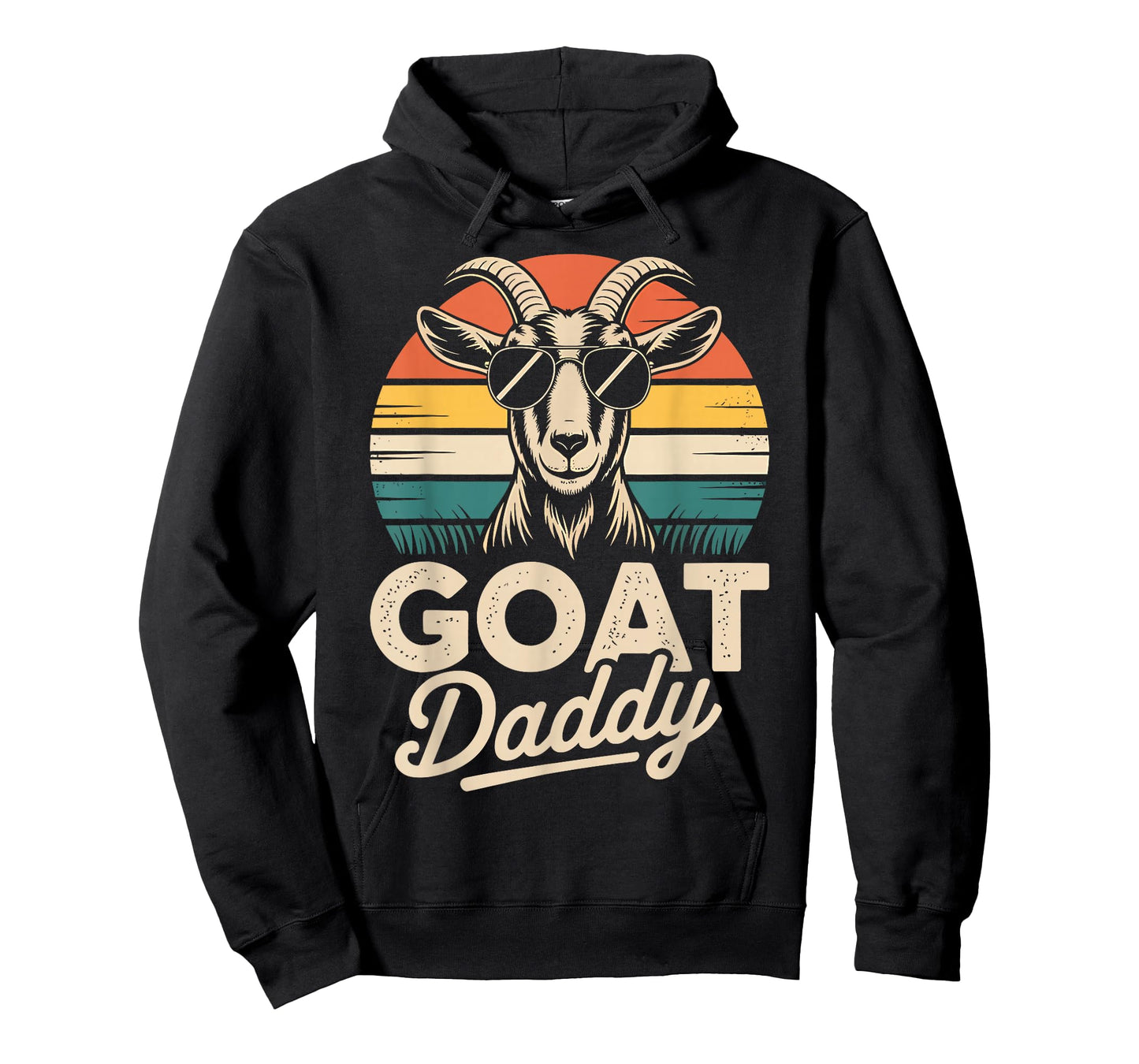 Goat Daddy Vintage Retro Goats Lover Men T-Shirt