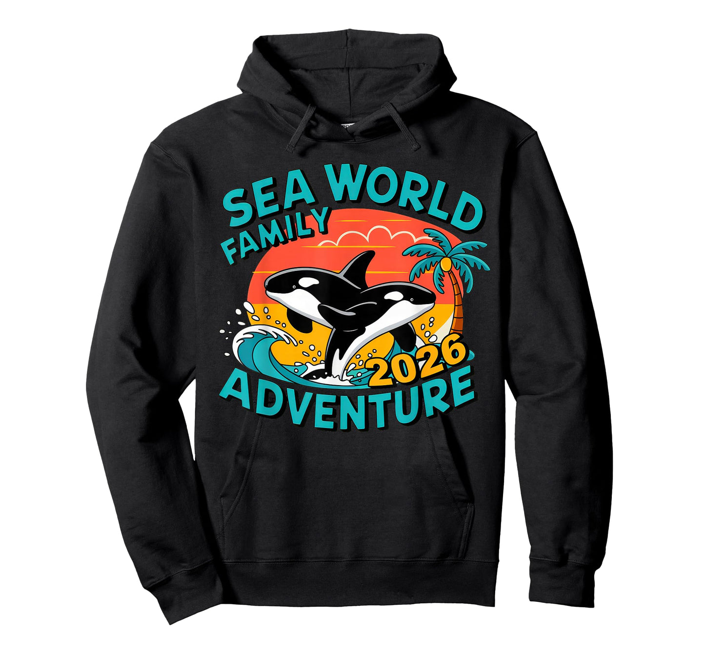Sea World Family Adventure 2026, Family Sea World Matching T-Shirt