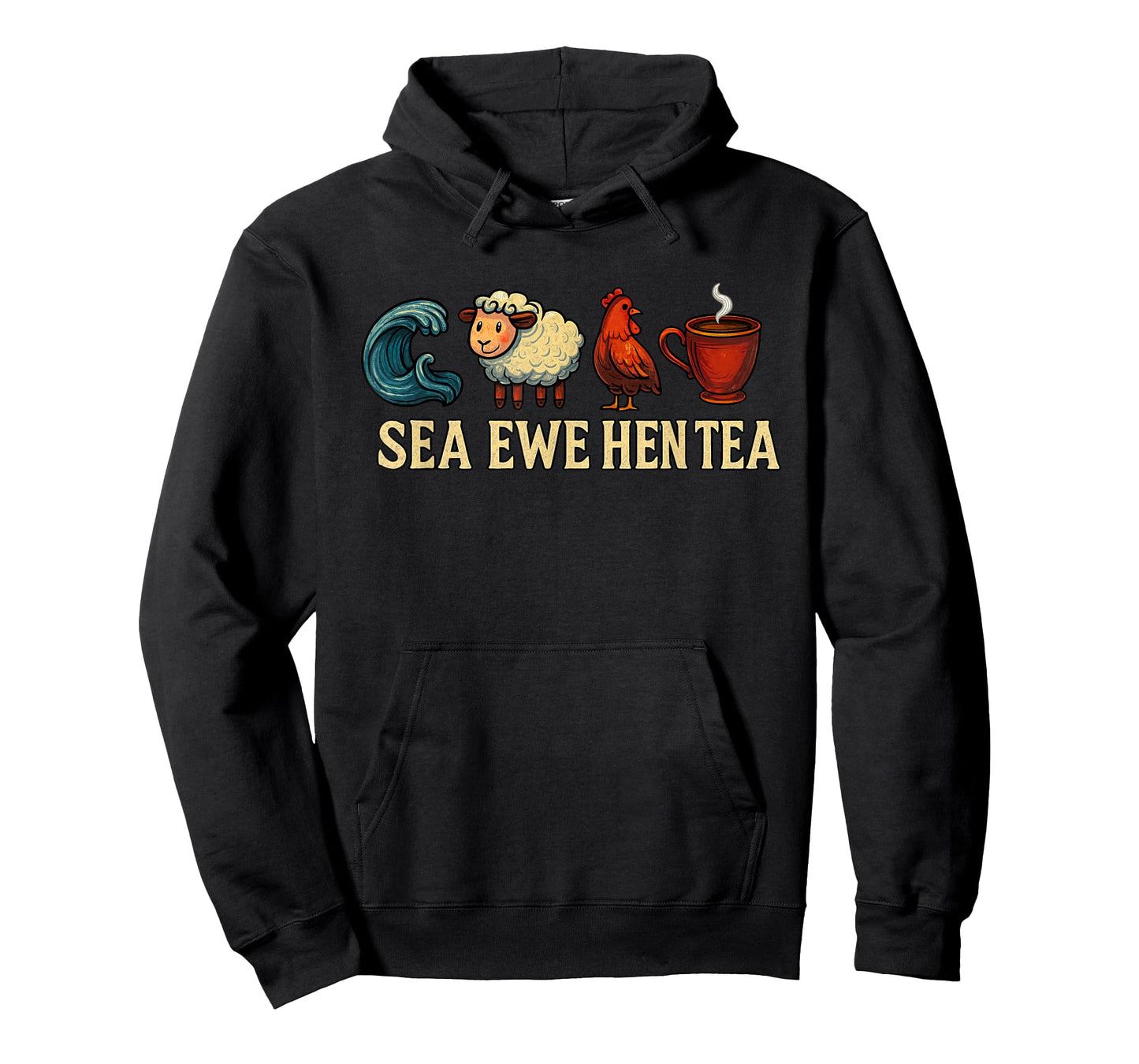 Sea Ewe Hen Tea Funny Shirt Sea Ewe Hen Tea T-Shirt