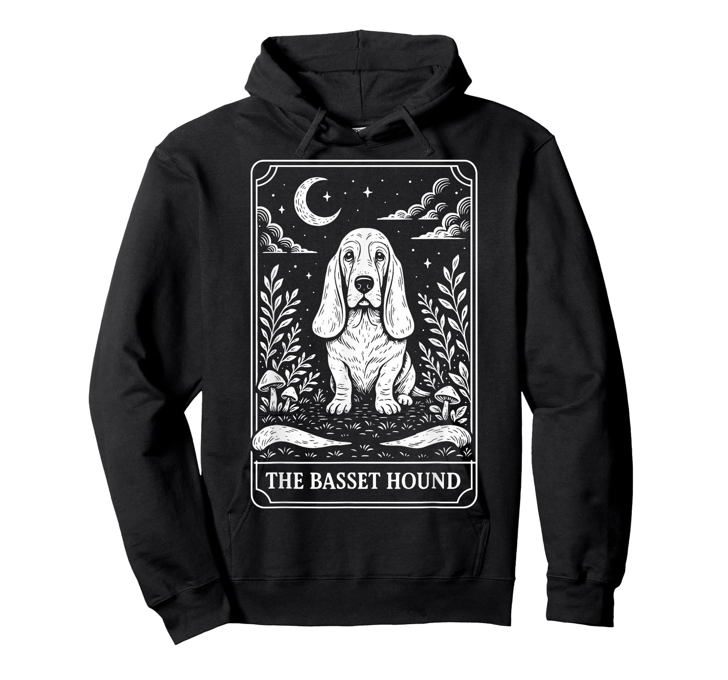 The Basset Hound Tarot Card T-Shirt
